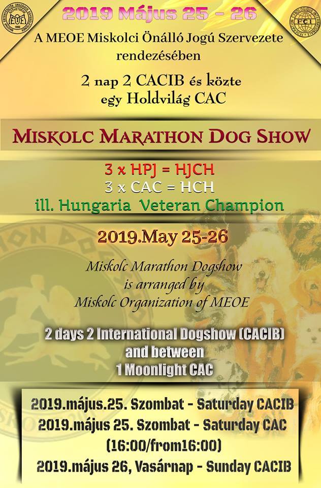 Miskolc Marathon Dogshow - 2019
