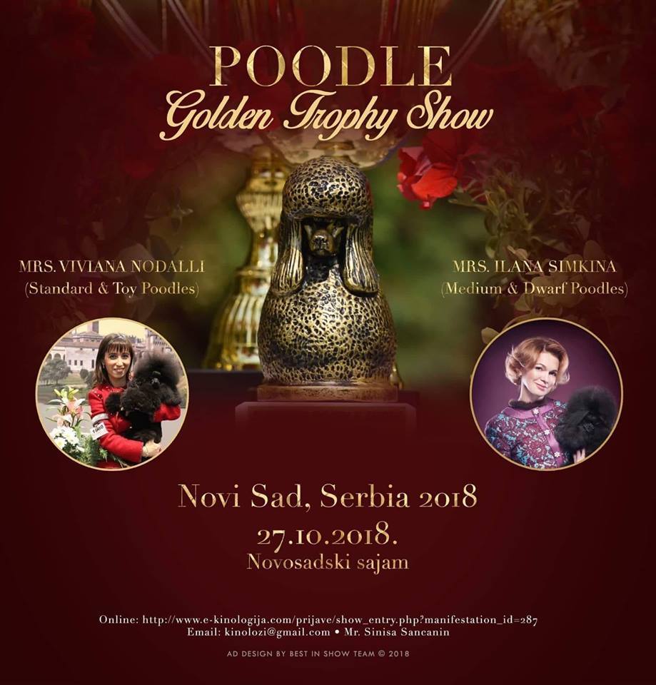 Poodle Golden Trophy Show 2018